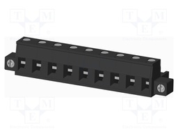 Connector: pluggable terminal block; plug; female; straight; 300V