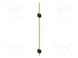 Connector: pin strips; pin header; male; PIN: 1; 2.54mm; THT; 1x1