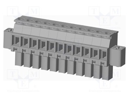 Connector: pluggable terminal block; plug; female; angled 90°