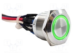 Switch: vandal resistant; Pos: 2; on panel