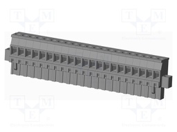 Connector: pluggable terminal block; plug; female; angled 90°
