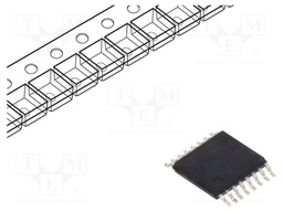 IC: digital; D-latch transparent; Ch: 8; CMOS,TTL; 1.2÷3.6VDC; SMD