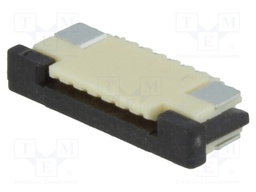 Connector: FFC (FPC); horizontal; PIN: 7; ZIF,top contacts; SMT