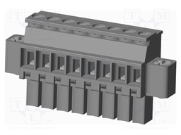 Connector: pluggable terminal block; plug; female; angled 90°