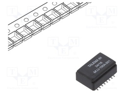 Transformer: Ethernet; SMD; -40÷85°C; 500uH; Trans: 1: 1; Channels: 4