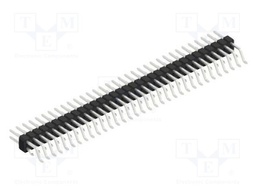 Connector: pin strips; pin header; male; PIN: 66; 2.54mm; SMT; 2x33