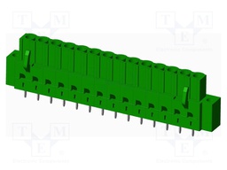 Connector: pluggable terminal block; socket; female; straight