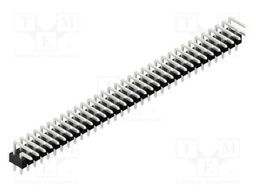 Connector: pin strips; pin header; male; PIN: 66; 2.54mm; THT; 2x33