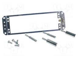 DIN-Power retaining frame