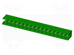 Connector: pluggable terminal block; socket; male; angled 90°
