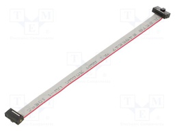 Ribbon cable with IDC connectors; Tape ph: 0.64mm; 133.35mm