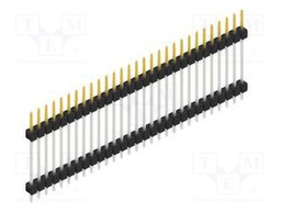 Connector: pin strips; pin header; male; PIN: 29; 2.54mm; THT; 1x29
