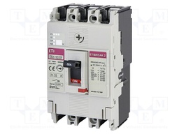 Power breaker; Poles: 3; screw type; Inom: 32A; 690VAC; IP20; MCCB