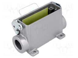 Enclosure: for HDC connectors; C146; size A16; with latch; M20