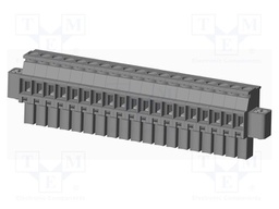 Connector: pluggable terminal block; plug; female; angled 90°