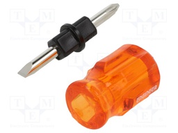 Screwdriver; PlusMinus cross PH-type,slot; PH/S2,SL 6,3mm