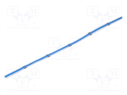 COB LED tape; blue; LED/m: 320; 8mm; IP20; 180°; 8W/m; Thk: 2.2mm