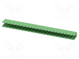PCB headers, nominal cross section: 2.5 mm?, color: green, n