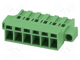 PCB connector, nominal cross section: 2.5 mm?, color: green,