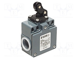 Limit switch; plastic roller Ø14mm; NO + NC; 10A; max.500VAC