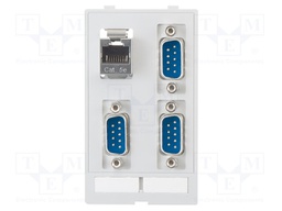 "Han-Port Data modul (3xSUB-D9, m-m;  1xRJ"