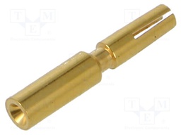 Contact; female; 1.5mm; gold-plated; 0.25÷0.5mm2; crimped