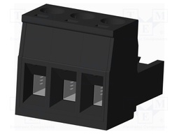 Connector: pluggable terminal block; plug; female; straight; 5mm