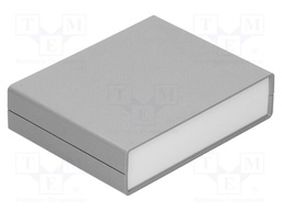 Enclosure: with panel; X: 140mm; Y: 110mm; Z: 35mm; ABS; dark grey