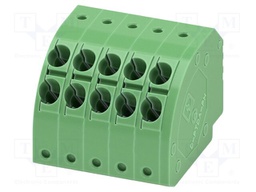 PCB connector, nominal cross section: 1.5 mm?, color: green,