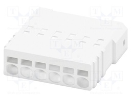 PCB connector, nominal cross section: 0.5 mm?, color: white,