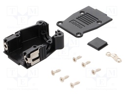 Enclosure: for D-Sub connectors; D-Sub 9pin,D-Sub HD 15pin