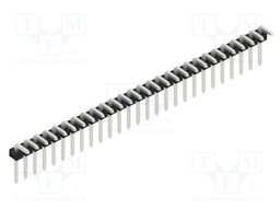 Connector: pin strips; pin header; male; PIN: 27; 2.54mm; THT; 1x27