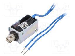 Electromagnet: pull; Usup: 12VDC