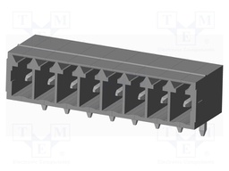 Connector: pluggable terminal block; socket; male; on PCBs