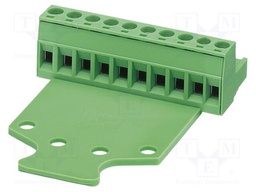 PCB connector, nominal cross section: 2.5 mm?, color: green,