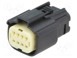 Connector: wire-wire; MX150; plug; female; PIN: 8; for cable; 3.5mm