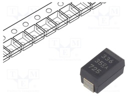 Capacitor: tantalum-polymer; 33uF; 35VDC; Case: X; 2917; ESR: 65mΩ