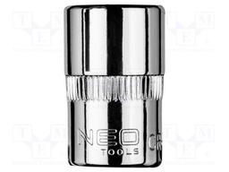 Socket; 6-angles,socket spanner; HEX 13mm; 3/8"