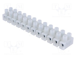Terminal block; screw terminal; ways: 12; 0.5÷4mm2; terminals: 24