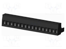 Connector: pluggable terminal block; plug; female; straight; 5mm
