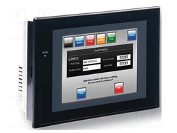 HMI panel; 5.7"; 24VDC; Resolution: 320x240; IP65; Series: NS; 60MB