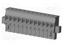 Connector: pluggable terminal block; plug; female; angled 90°