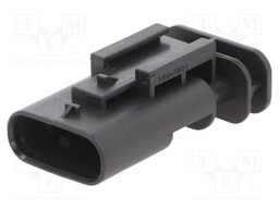 Connector: automotive; MCON 1.2; plug; male; PIN: 4; Locking: latch