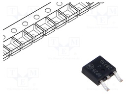 Transistor: NPN; bipolar; 50V; 2A; 15W; TO252