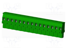 Connector: pluggable terminal block; plug; female; angled 90°