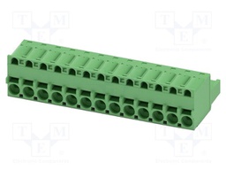 PCB connector, nominal cross section: 2.5 mm?, color: green,