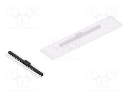 Connector: pin strips; pin header; male; PIN: 21; 2.54mm; SMT; 1x21