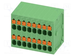 PCB terminal block, rated current: 10 A, rated voltage (III/