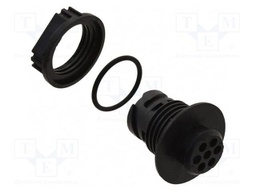 Connector: circular; plug; APD; PIN: 7; IP67; straight; crimped