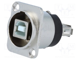 Adapter; USB A socket-back,USB B socket-front; FT; USB 2.0